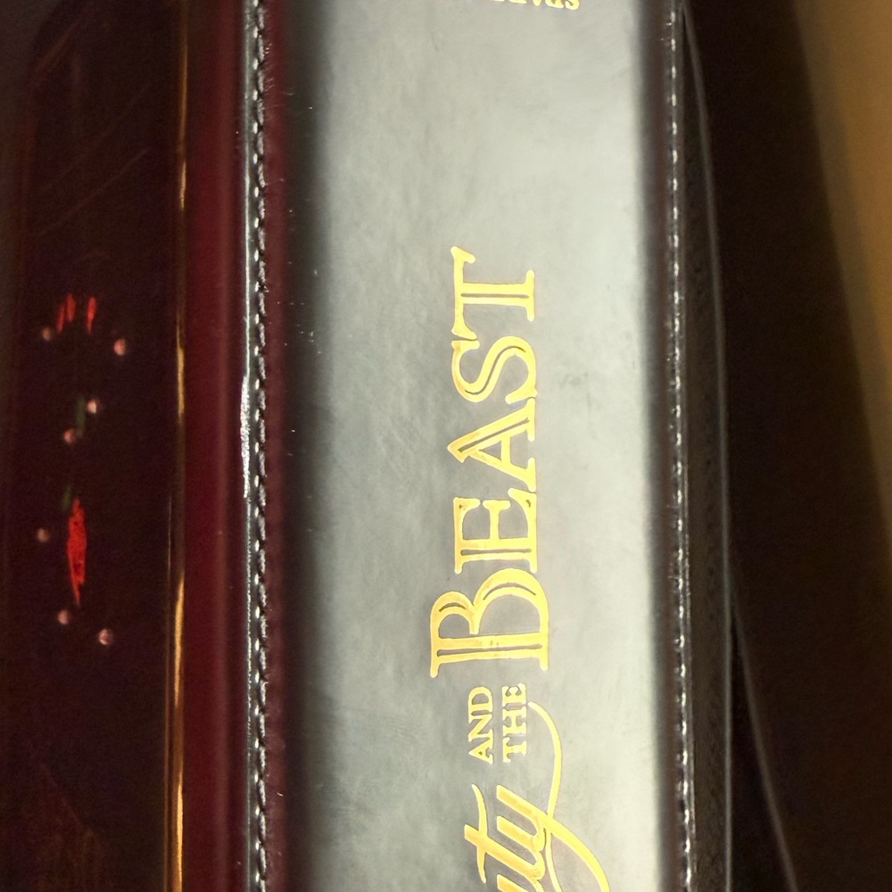 Kate Spade Beauty and the Beast crossbody book bag